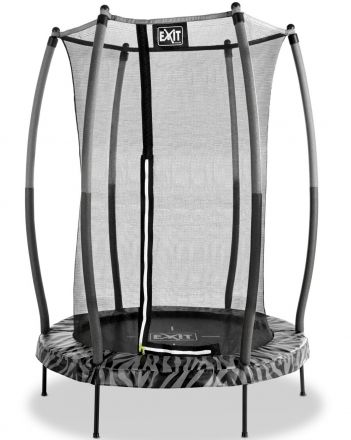 Батут с сеткой Exit Tiggy 140cm black/grey